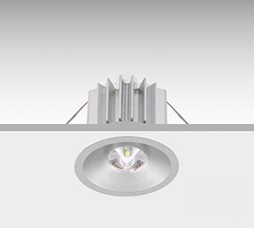 izar - Luminaria emergencia izar led n30 antipanico gris plata