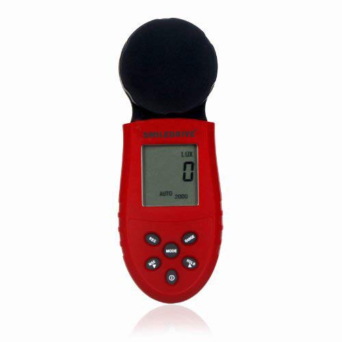 SMILEDRIVE® Lux Digital LCD Light Meter/Measurer Lumino meter Lux meter