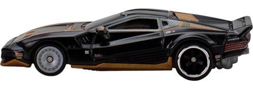 Hot Wheels Cyberpunk 2077 Auto Model Quadra Turbo R V Tech - Die Cast Maßstab 1:64 - Länge 7 cm - JBL57 - Serie Pop Culture
