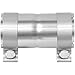 PALOZO 2.25 to 2.25 inch Exhaust Adapter with Clamp Stainless Steel, 2.25