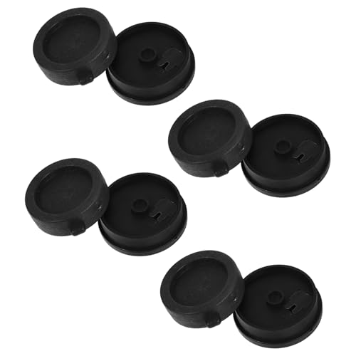 TOYANDONA 4pcs Miniature Watermill Stone Mill Cover Decorative Water Feature Fountain Decorative Fountain Stone Garden Decor Ornament