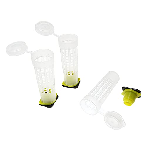 RLECS Bienenzuchtbecher-Set aus Kunststoff, 10 Stück – Bild 2