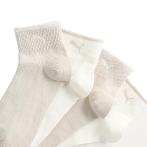 Chaussettes trois quarts PUMA Femme lot de 4 paires Vêtements 35 - vue 3