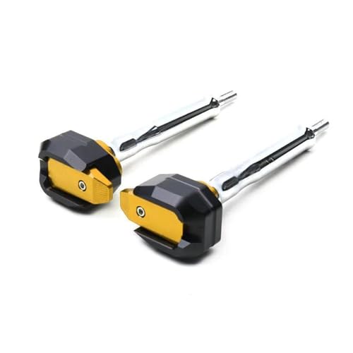 �ɓK������ GTR1400 ZZR1400 GTR 1400 ZZR 2010-2018 �o�C�N�]�|�ی�t���[���X���C�_�[�t�F�A�����O�K�[�h�N���b�V���p�b�h�v���e�N�^�[ �o�C�N�t���[���X���C�_�[(�S�[���h)