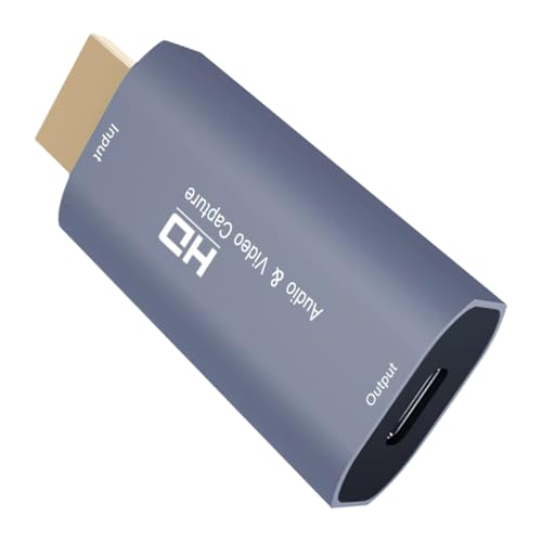 Tarjeta de captura de video portátil HDTV 1080P HDTV a grabadoras de video tipo C para zoom y transmisión