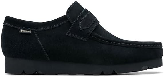 靴 Clarks WallaLoafer GORE-TEX Black Suede WallaLoaferGTX / ワラローファーゴアテックス （ブラック