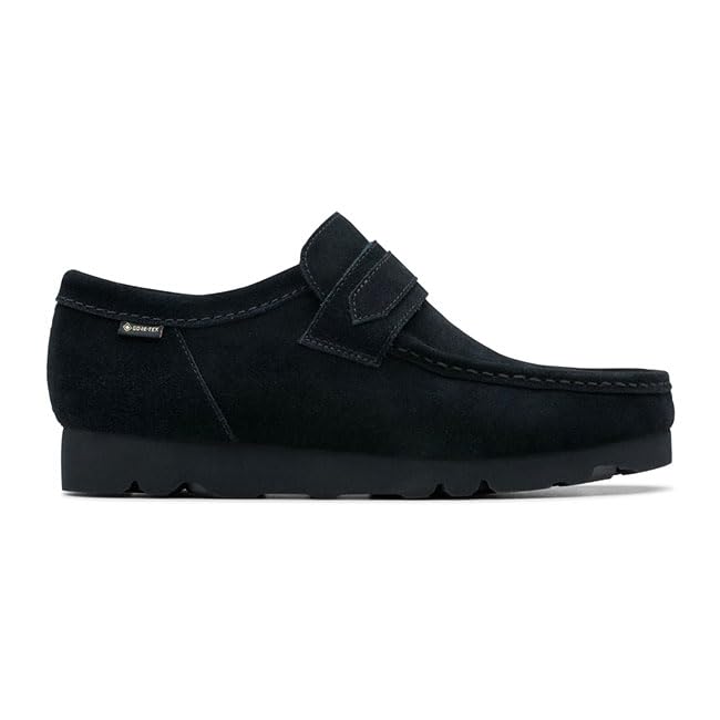 yuu【美品】CLARKS WallaLoafer GTX UK8.5 Amazon.co.jp: Clarks WallaLoafer GTX Gore-Tex Suede Walla Loafer