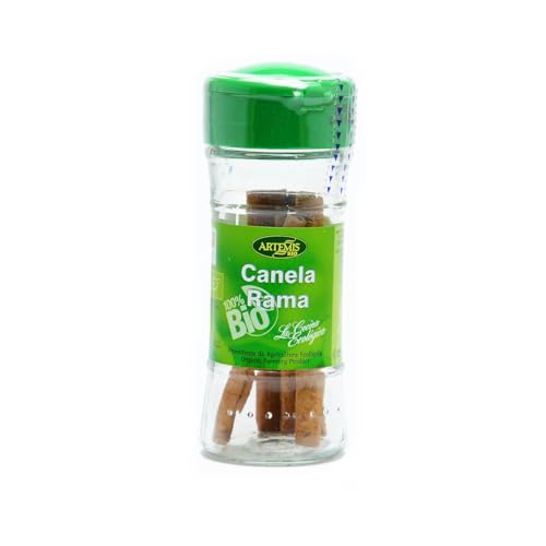 ARTEMIS BIO - Palitos de canela orgánicos de cultivo ecológico Artemis 15 g (paquete de 3).
