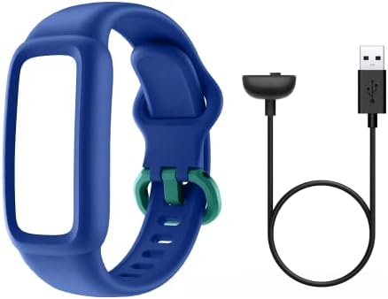BIGGERFIVE Charging Cable and Adjustable Replacement Strap, Compatible Vigor 2 Children's Fitness Bracelet, Accessories for Fitness Tracker Smartwatch