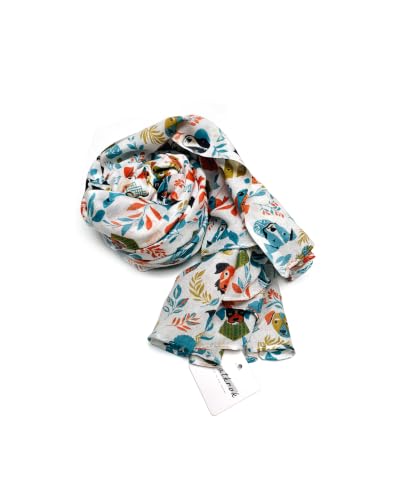 Image of bratkrok WOMEN'S STYLISH FLORAL PRINTED RAYON SCARF /SCARVES /STOLE FOR SUMMERS