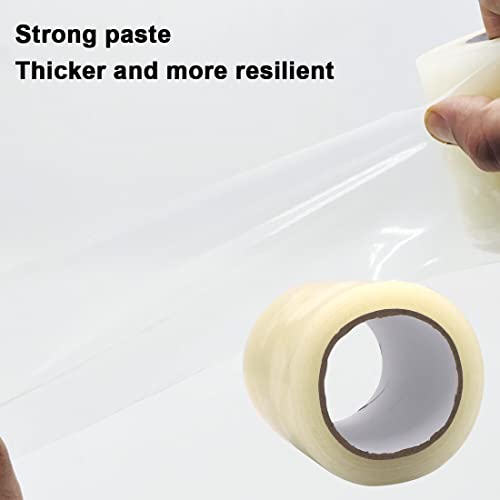 GGOUPTY Folienklebeband Klebeband Reparaturklebeband gewächshausfolie 10 cm x 50 m Isolierfolie Gewächshaus Reparatur Klebeband für Luftpolsterfolie Gewächshausfolie