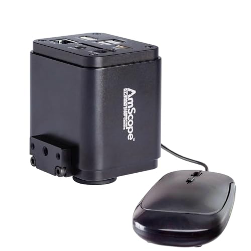 Image of AmScope - 4K 30fps 8MP HDMI, LAN, Wi-Fi Color BSI CMOS C-Mount Microscope Camera for Stand-Alone and PC Imaging - HD428N