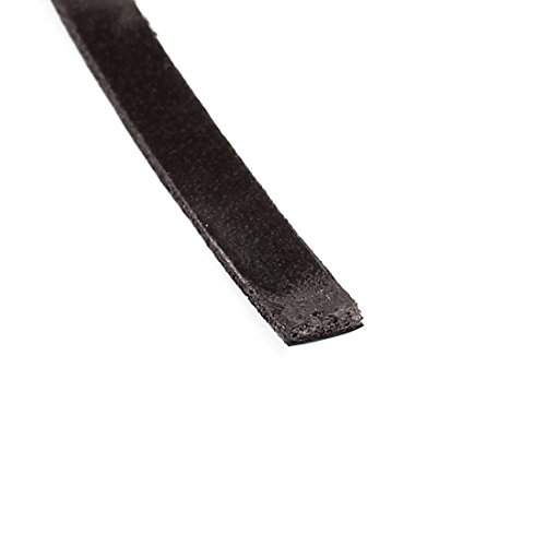 sourcing map 1 Stück 5mm x 1mm selbstklebendes, stoßfestes, geräuschhemmendes Schaumstoffband, 10 m lang, doppelseitig