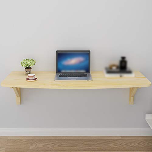 Table murale en bois LUNEZY pliant : finis les petits espaces encombrés ! - 3