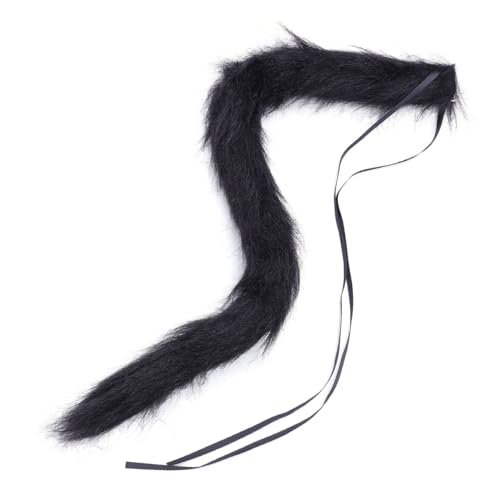 CALLARON Queue chat fausse fourrure Halloween costume