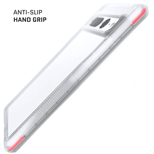 Ghostek Covert Google Pixel 7 Case Clear With Ultra Slim Thin Design And Non-Slip Grip Bumper Supports Wireless Charging Shock Protective Phone Cover Designed For 2022 Google Pixel7 (6.3 Inch) (Clear) #TOP3
