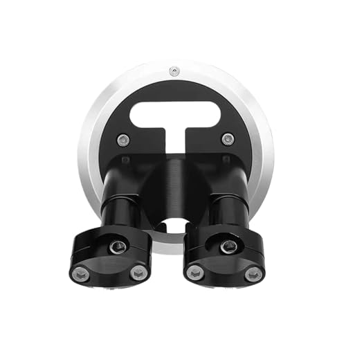 Rehausseurs de guidon YAMAHA TMAX 500 530 560 argent 2010-2021
