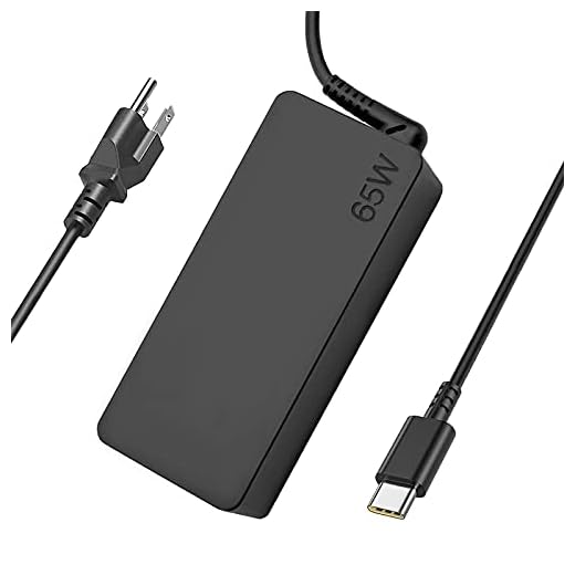 USB-C 65W 45W AC Replacement Charger fit for Lenovo ThinkPad T480 T490 T580 ADLX65YDC2A ADLX65YLC2D ADLX65YDC3A ADLX65YDC2D chromebook 2nd Gen S330 65W Laptop Power Supply Adapter Cord