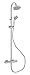 Produktbild Croydex Casca Duschgarnitur mit Thermostat, Duschkopf und Handbrause, Connect-Eze-Befestigungsset, verchromt