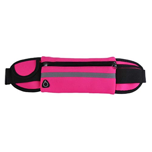 2 Peças De Corrida Saco De Cintura Pacote Corredor Ultrafino Esconder Telefone Id Bolsa De Viagem