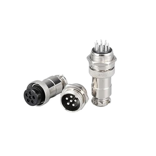 Conectores GX16 de 3 pines impermeables para cables automotrices 7