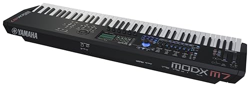 Image of Yamaha 76-Key Music Synthesizer with Improved Keyboard Action, Performance Focused for Next Generation Sound Exploration, Expressive Control and Optimized Workflow MODX M7