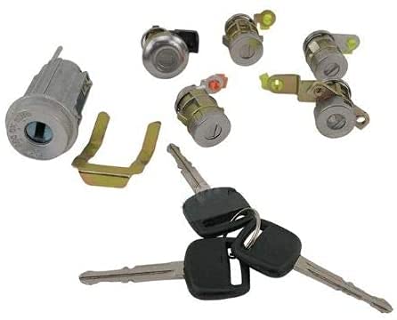Juego de llaves de cilindro compatible con Toyota Hiace 1989-1994 Lh1, Rzh10, 11, 125, 135, 15