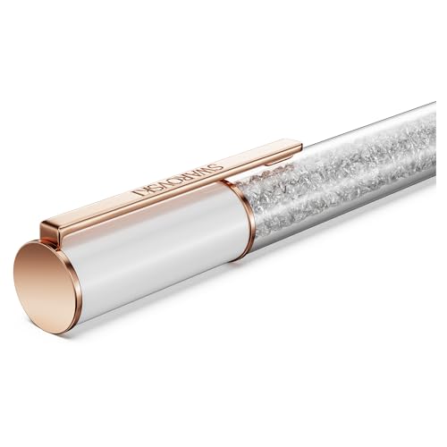 Caneta Esferográfica Swarovski Crystalline Lustre, Branco