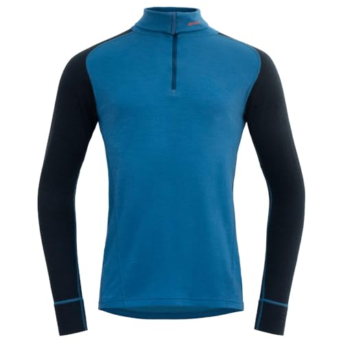 Devold Duo Active Merino 205 Zip Neck - Camiseta térmica de lana merino para hombre