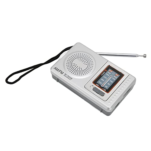 Radio transistora AM FM portátil con altavoz integrado miniatura 7