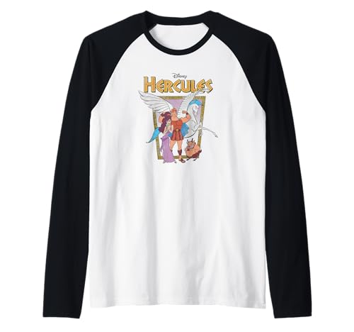 T-shirt baseball Disney Hercule pour fan de mode rétro et de cinéma