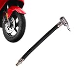 エアーポンプ延長チューブ | タイヤポンプクイックインフレーションチャックアダプターホース30 センチメートル車のエアポンプエアポンプエアパイプアクセサリー車のエアポンプインフレータブル延長チューブゴムチューブタイヤインフレーター延長チューブ、ロックエアチャッククイックコネクトとリリース車オートバイ用