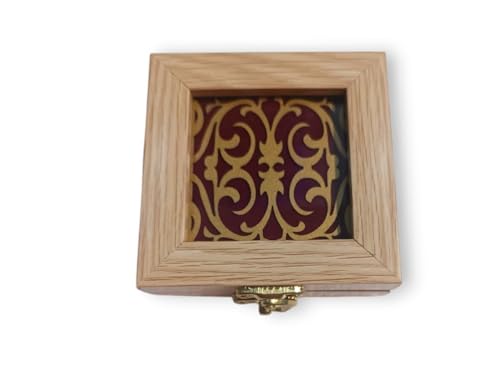 Shree Hanuman Creations Silver/Gold Sikka Box Holder Sahagun Retu...