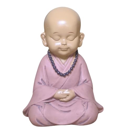 Statuette Baby Bouddha SB4 – Décoration Zen et Feng Shui – pour Créer Une Ambiance Relaxante – Idée Cadeau Porte-Bonheur – Hauteur: 10cm – Couleur...