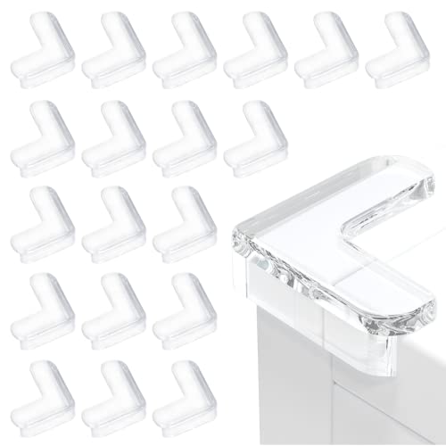 BillyBath Protection Coin de Table bébé,20Pcs Protection Coin de Table ,Coin de Table Protection Bebe,Protection Meuble bébé Cover