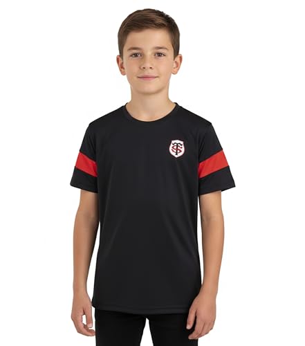 STADE TOULOUSAIN Maillot Enfant Toulouse - Collection Officielle Rugby - Taille 14 Ans
