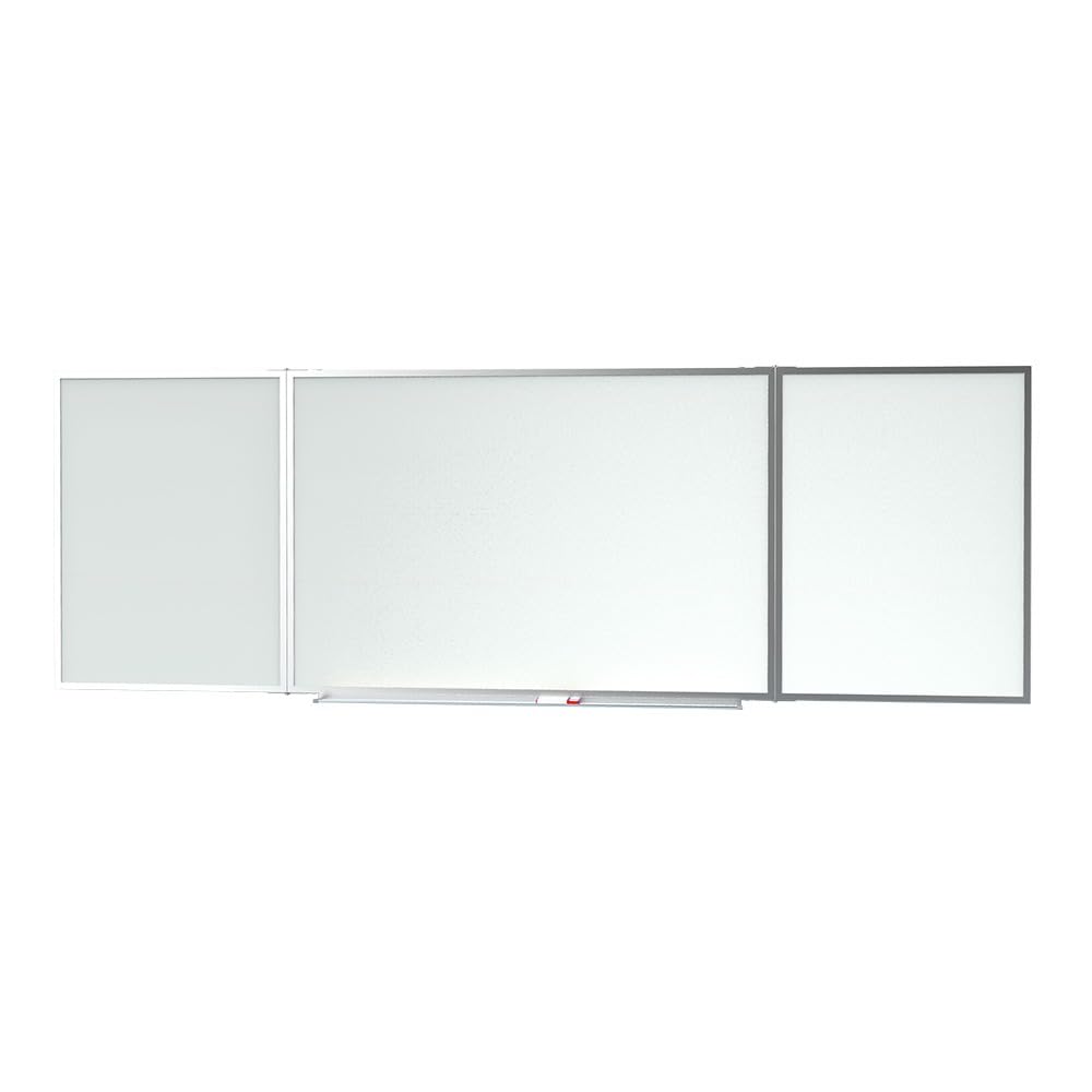 IVOL Wielopowierzchniowa tablica suchościeralna – składana tablica magnetyczna na ścianę – emalia (60 x 90 cm)