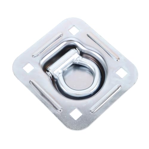 SOESFOUFU Ancoraggi Per Rimorchi Anelli Per Carichi Pesanti Montaggio in Superficie Anello Per Camion Camper Di Anelli Per Ancoraggio Gancio Metallico Per Rotaia Per Camion Per Carichi Pesan