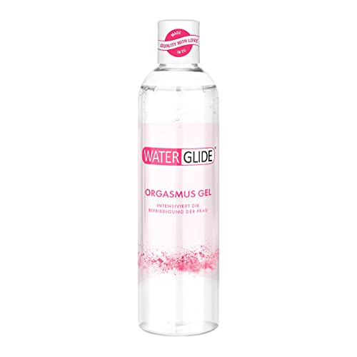 Waterglide Gleitgel und Orgasmusgel für Sie | Mit wasserbasierter Langzeitwirkung für intensives Empfinden | Gleitgel für Sex und Sex-Spielzeug | Gel für Frauen | 300 ml Flasche