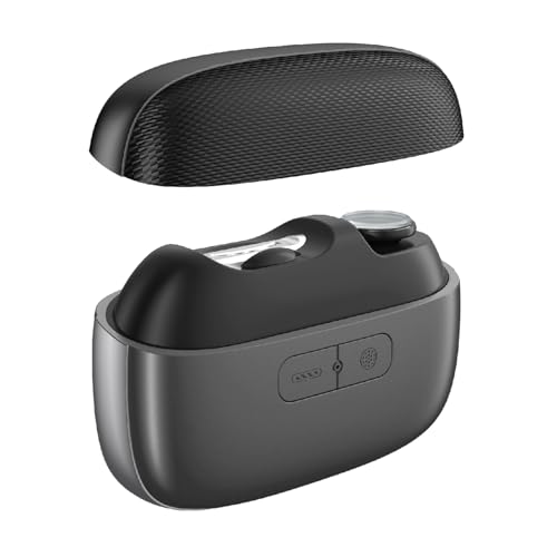 Coupe-ongles électrique pieds au design ergonomique avec polisseur et ponceur LED