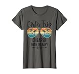 Photo Gallery girls trip cheaper than a therapy 2025 girls trip matching maglietta Photo Gallery girls trip cheaper than a therapy 2025 girls trip matching maglietta