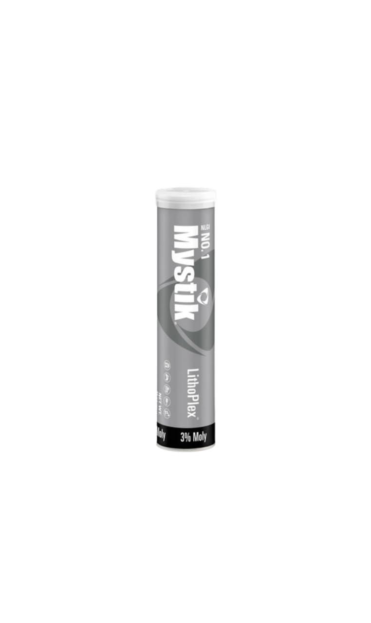 Mystik LithoPlex 3% Moly Grease #1 | 14 OZ Cartridge (Pack of 1)