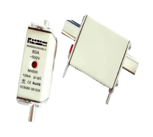 Fusibles 3 pièces NH000GG50V25-0 25A 500V NH000 couteaux pour armoire électrique