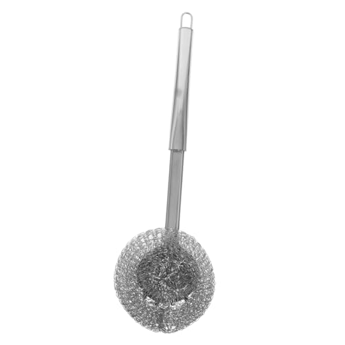 ARTSEWPLY Efficient Stainless Dish Brush Heavy Duty Scrubbing Brush for Dishes Kitchen Cleaning Essential