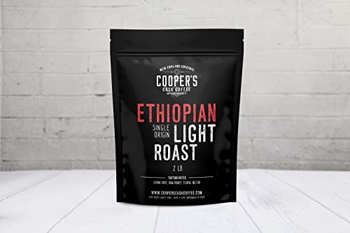Ethiopian Bold Light Roast Grade 1, Café Molido, Bolsa 2lb miniatura 2