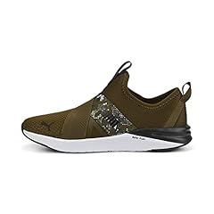 Deep Olive-puma White