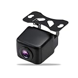 WiFi Backup Camera, HD 720P Metal 120 Degree Wide Angle License Plate Wireless Rearview reversing Camera, Transparent Night Vision Waterproof Suitable Reverse Rear View Camera for Car SUV Pickup