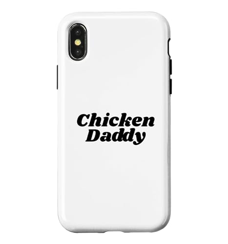 Chicken Daddy Huhner Vater Landwirt Geflugelzuchter Vatertag �X�}�z�P�[�X iPhone X/XS �p