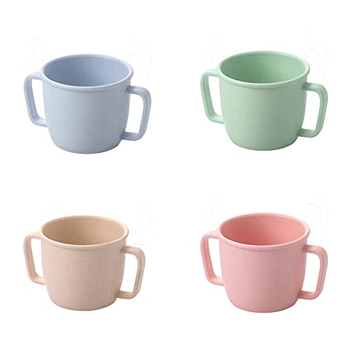 Bamboo Fiber Cups Set for Water Milk Juice