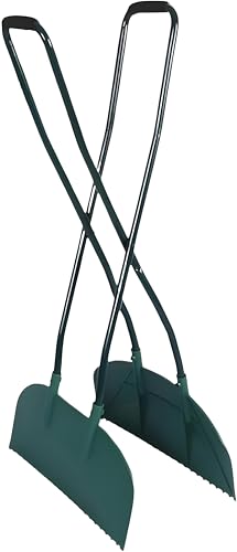 90 cm Long Leaf Grabber Handled Heavy Duty Garden Leaf Collector Leaf Picker Grabber with Handles Easy Pick Up Tool for Leaves & Grass Keep Garden Clean & Tidy